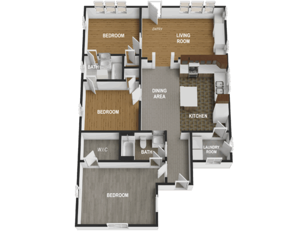 3D Floor Plan1