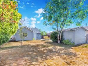 BACKYARD REAR EXTERIOR